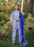 3 Piece Printed and Embroidered Lawn with Lawn Dupatta ZC 04