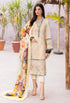 3 Piece Digital Printed and Embroidered Lawn Shirt with Chiffon dupatta MB 313