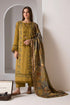 3 Piece Embroidered Dhanak Shirt with Printed Wool Shawl SN 59