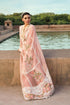 3 Piece Embroidered Lawn Suit with Embroidered Organza Dupatta CR 28